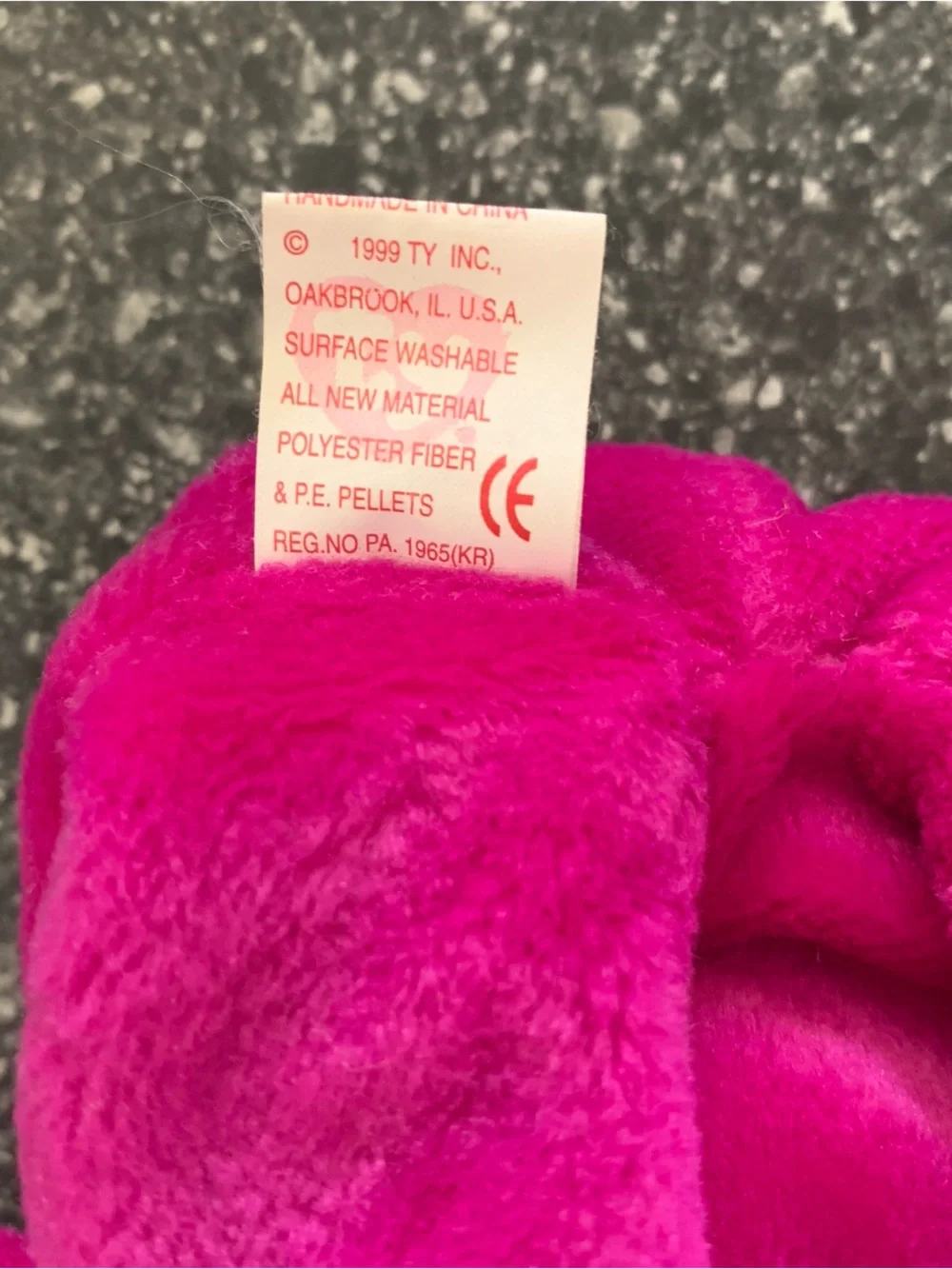 Ty Millennium Beanie Baby.